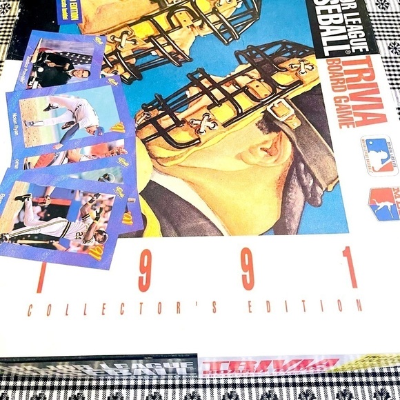 1991 Classic Limited Edition MLB Baseball Trivia Board Game Cards Complete - Picture 7 of 10